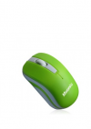 Wireless USB Optical Mouse green 735E